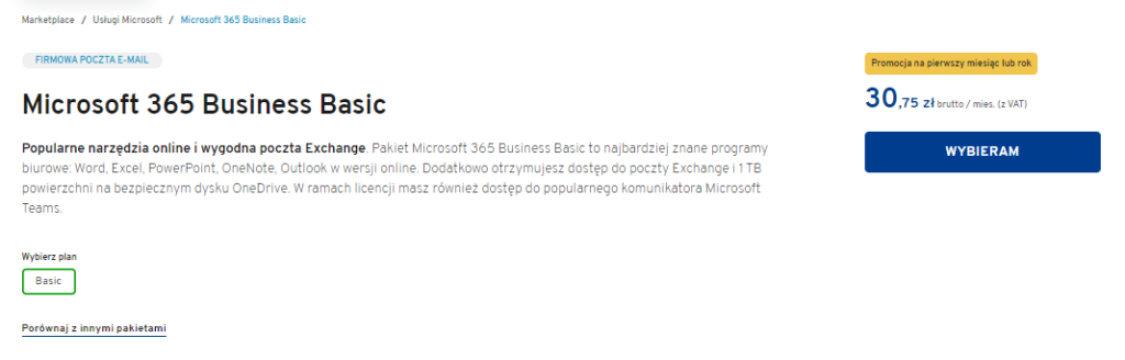 Jak zamówić pakiet biurowy Office 365 w AZ.pl?