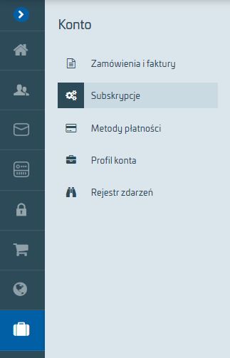 Automatyczne odnawianie usługi w panelu klienta AZ.pl