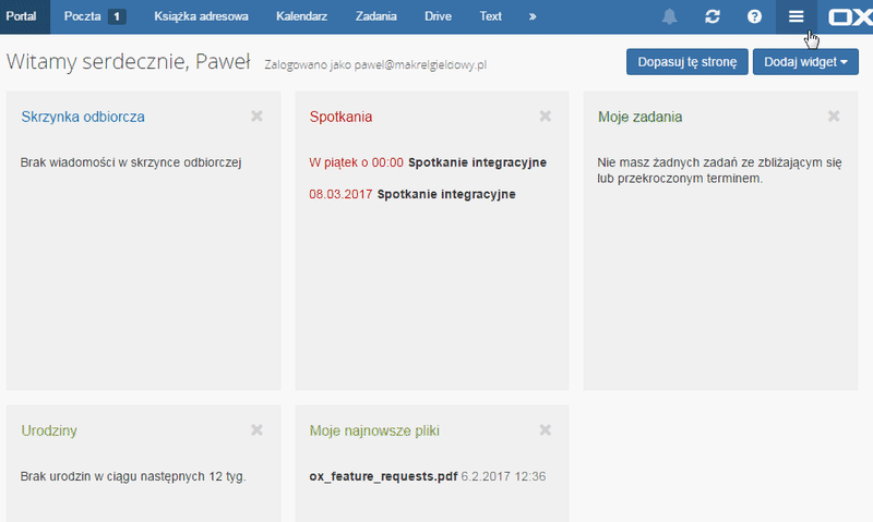 Jak tworzyć reguły wiadomości (filtry) w poczcie AZ.pl?